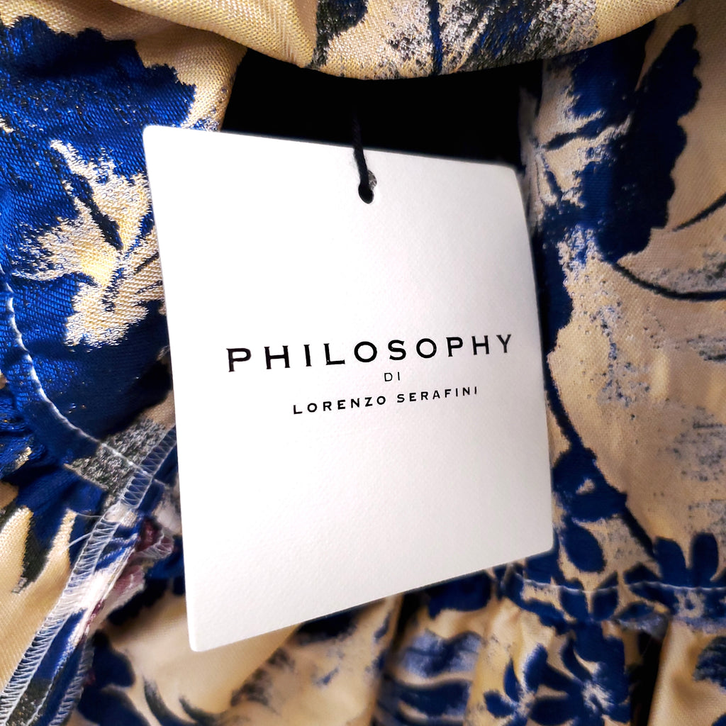 PHILOSOPHY DI LORENZO SERAFINI FLORAL SKIRT ($920) - SIZE 6