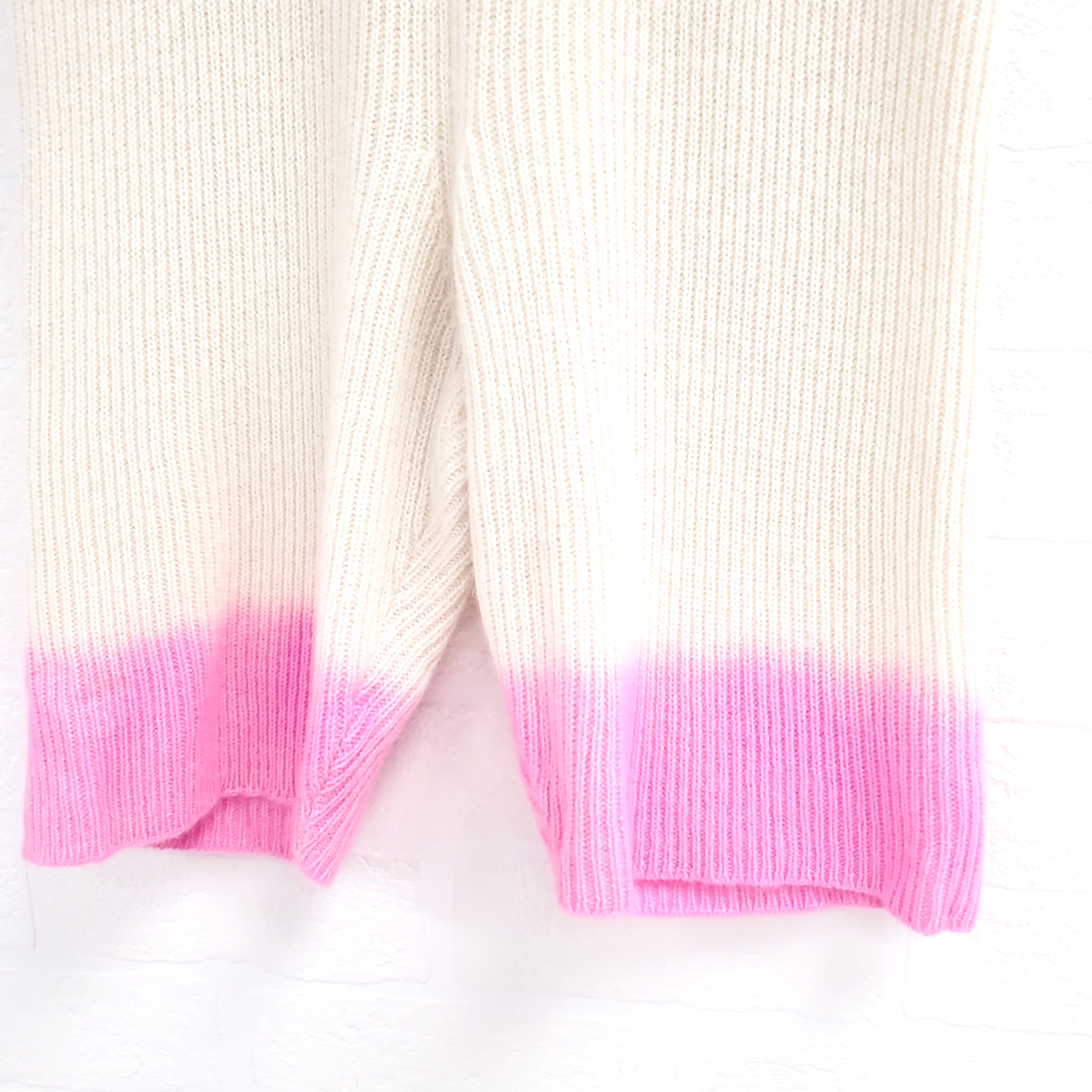 THE ELDER STATESMAN CASHMERE TIE DYE SHORTS - SIZE L