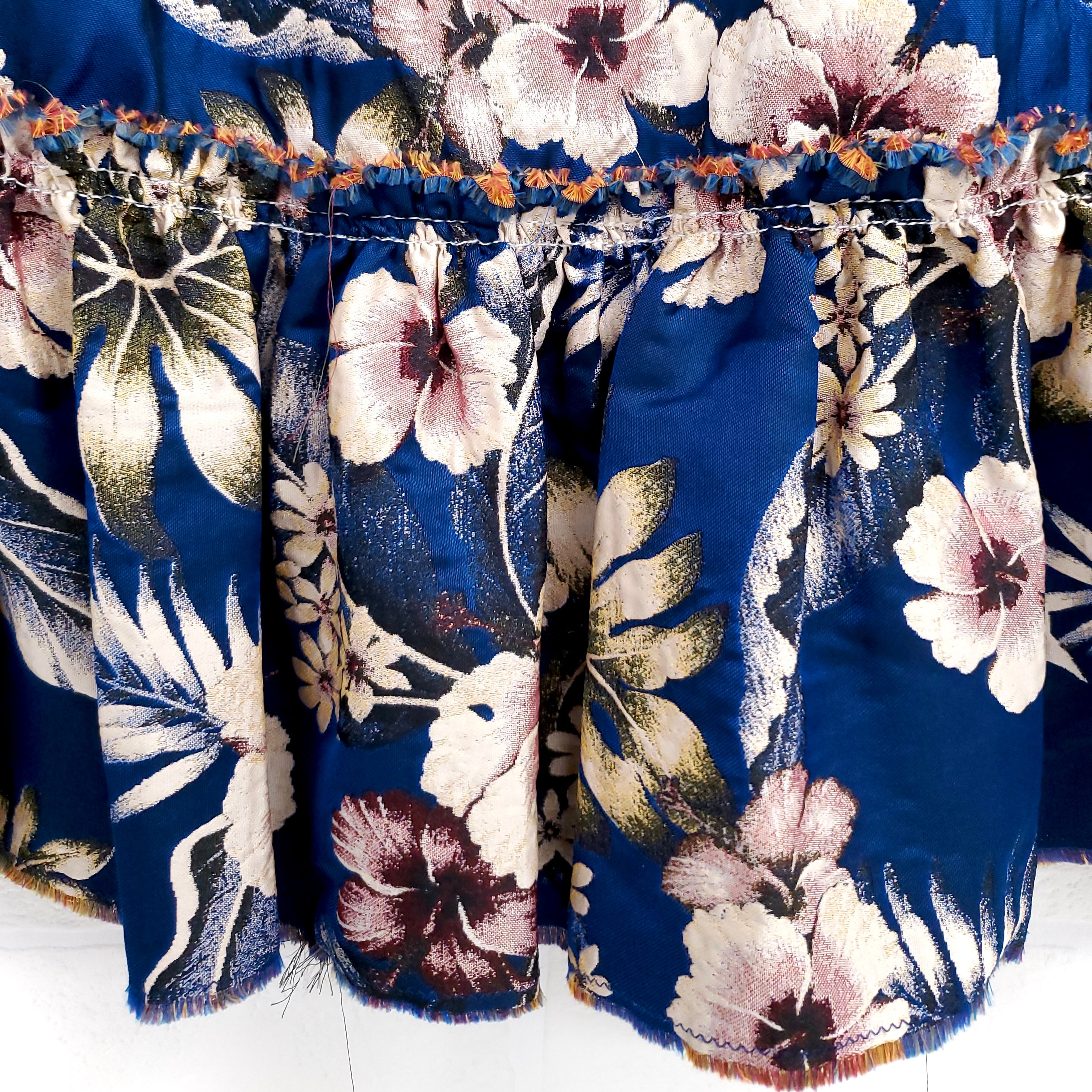 PHILOSOPHY DI LORENZO SERAFINI FLORAL SKIRT ($920) - SIZE 6