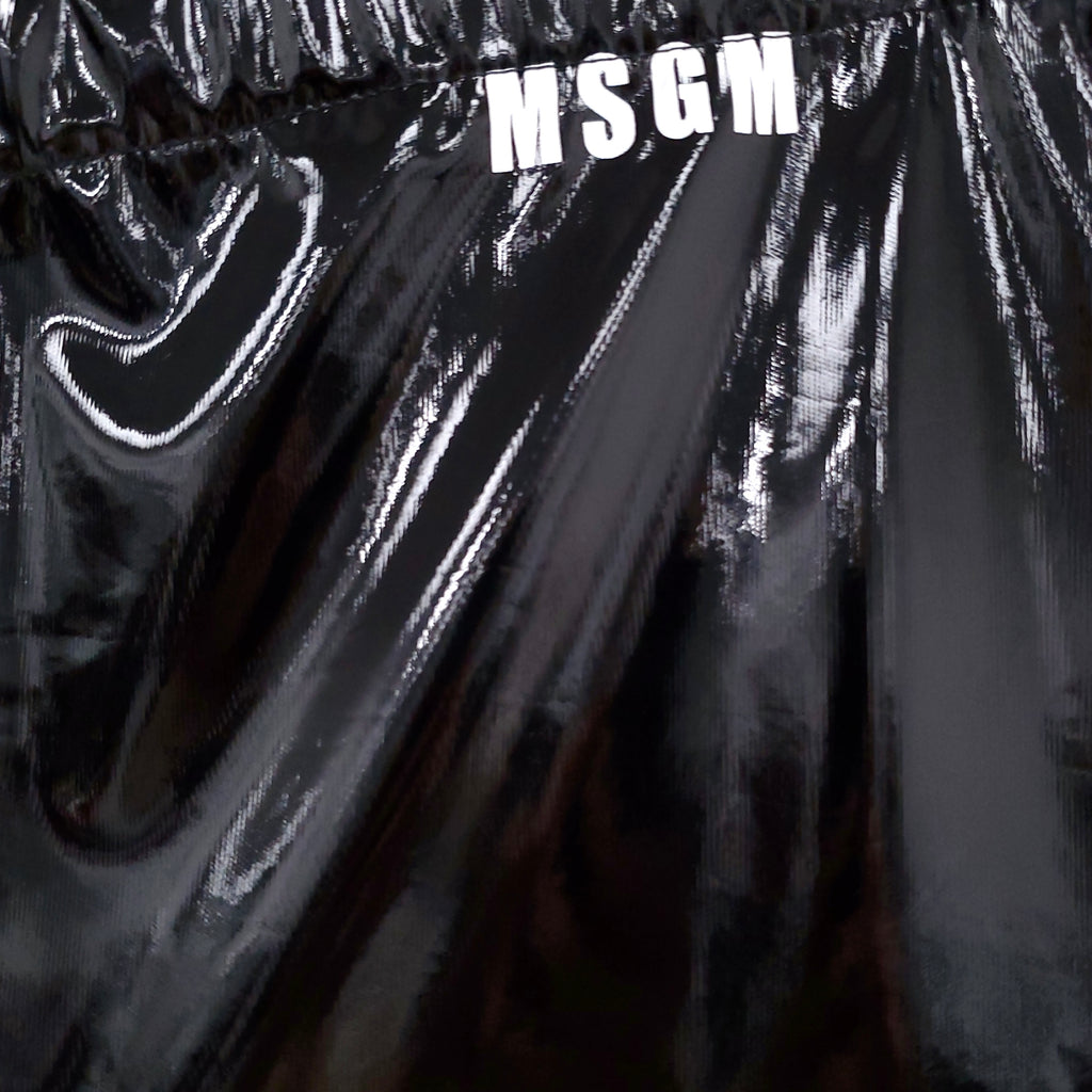 MSGM PATENT PANTS - SIZ 40/4-6