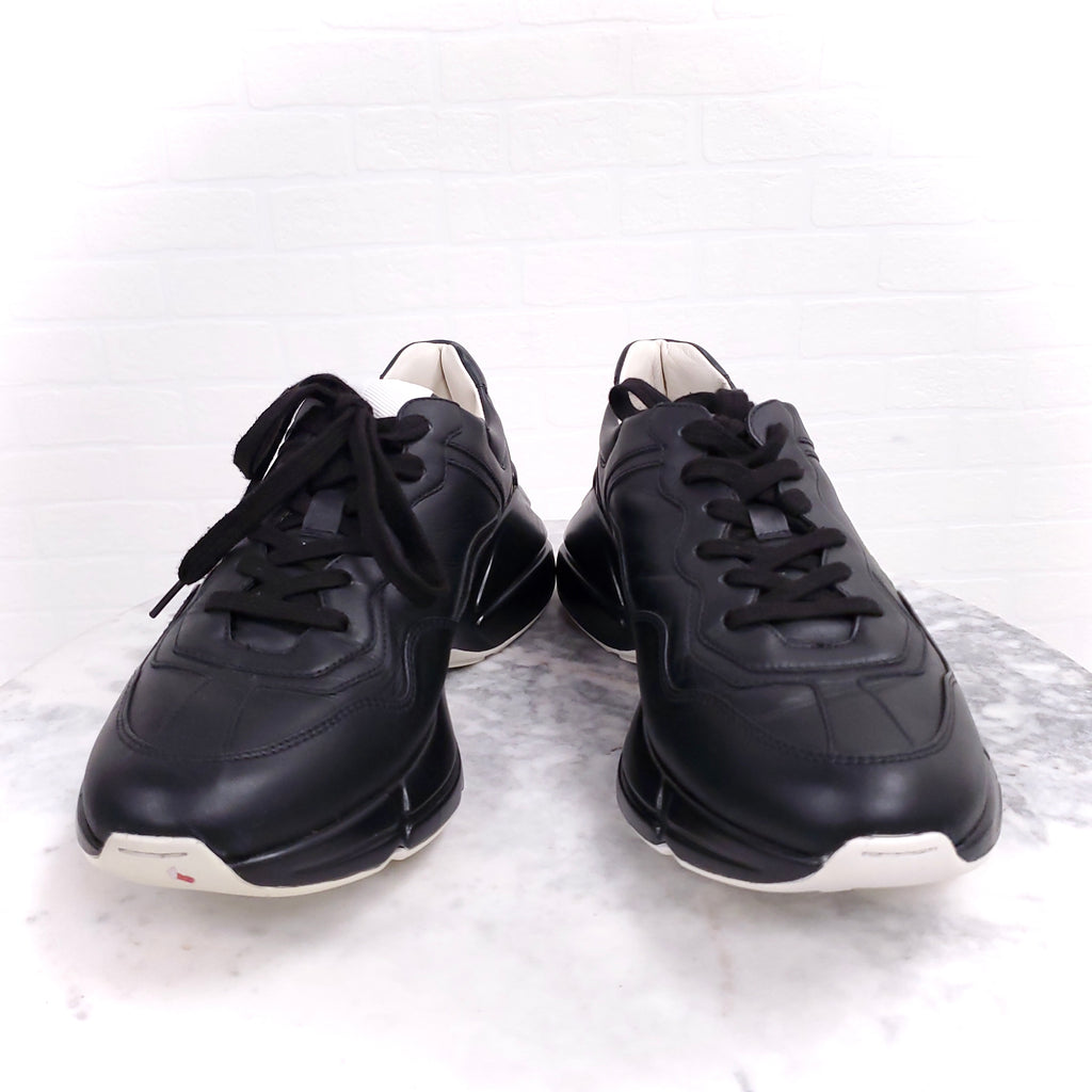 GUCCI BLACK RAINBOW SNEAKERS - SIZE 41