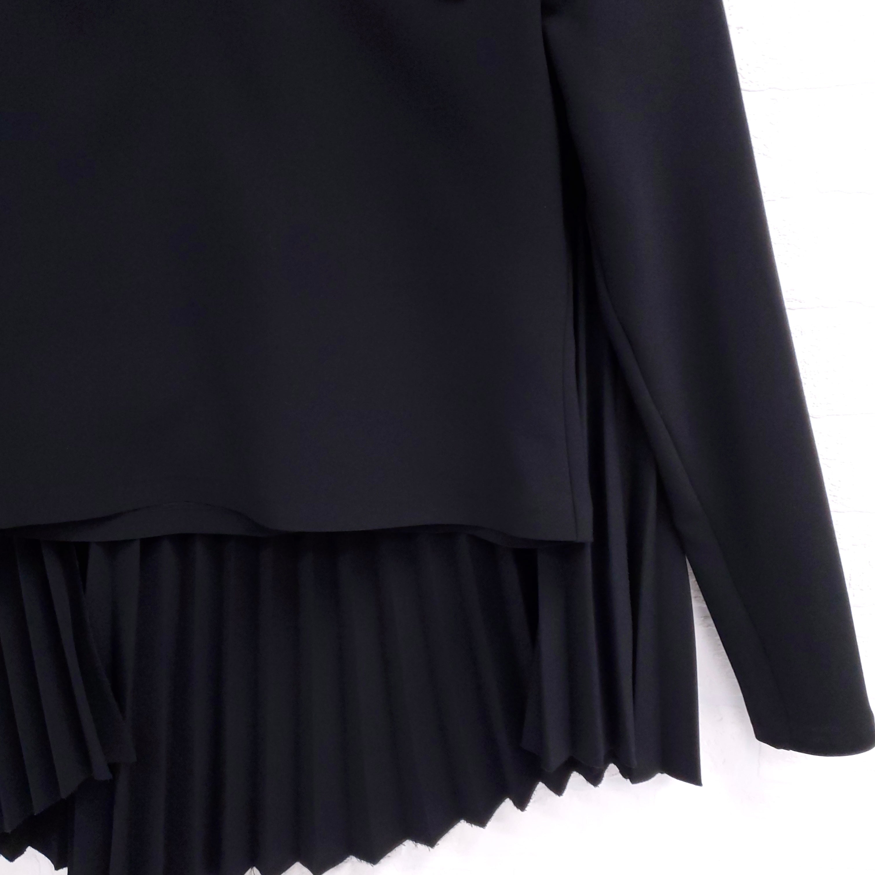 A.W.A.K.E. MODE PLEAT INSERT TOP - SIZE 36